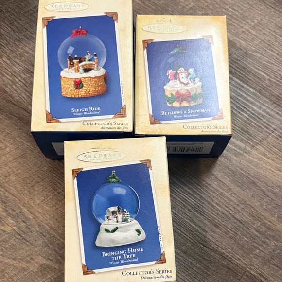 Hallmark Other - Hallmark Keepsake Collector's Series Ornaments - Winter Wonderland